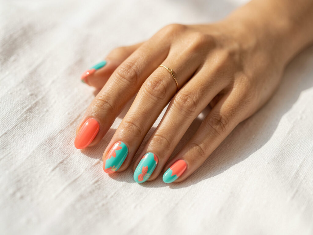 manicura de verano